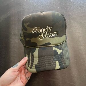 Lonely ghost trucker hat